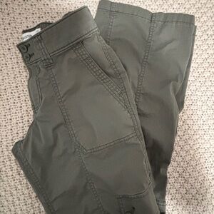 Hollister Green Cargo Pants